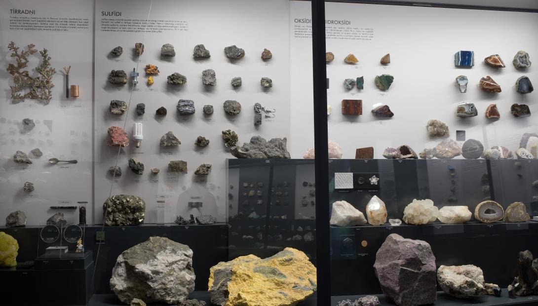 Ekspozīcija „Mineraloģija”